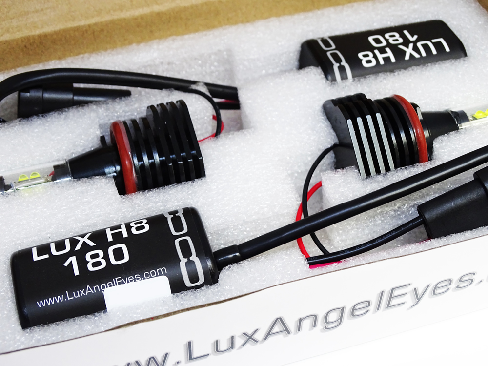 LUX H8 189 LED Angel Eyes!! 